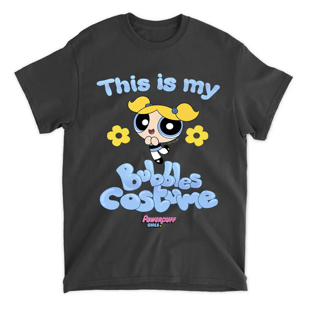 The Powerpuff  Halloween This Is My Bubbles Costume T-Shirt
