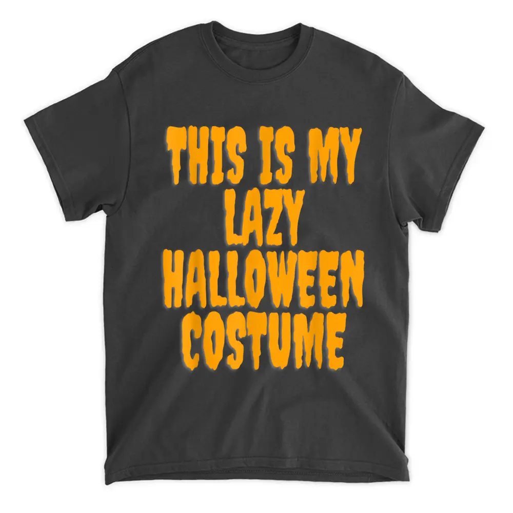 This Is My Lazy Halloween T-Shirt