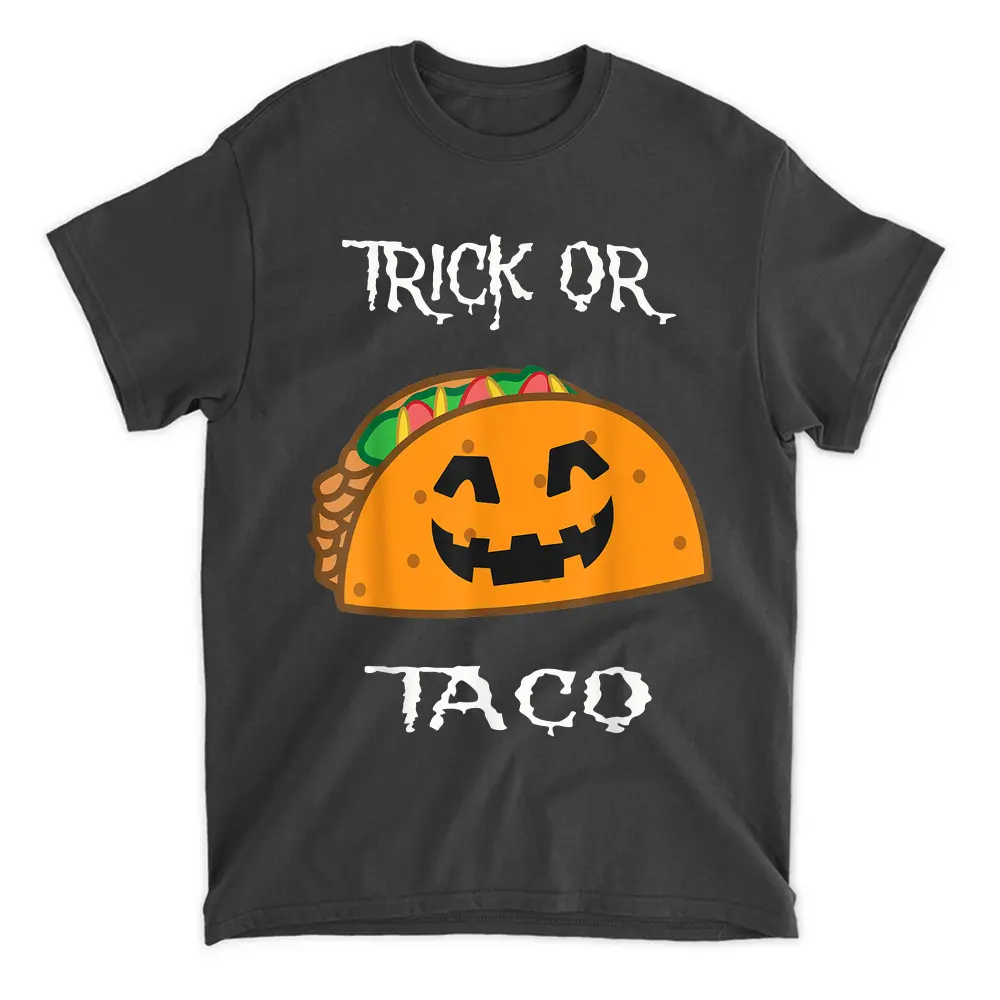 Trick Or Taco Funny Halloween Costume T-Shirt