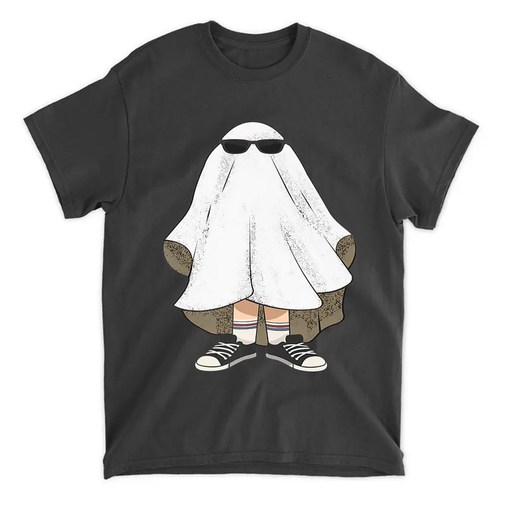 Vintage Funny Retro Groovy Ghost Halloween Costume T-Shirt
