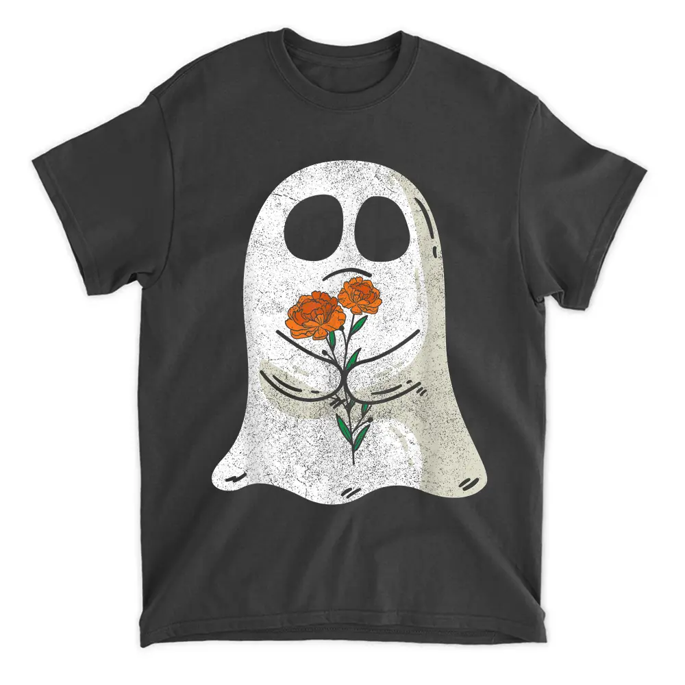 Vintage Ghost Shirts Men Women Kids Spooky Halloween T-Shirt