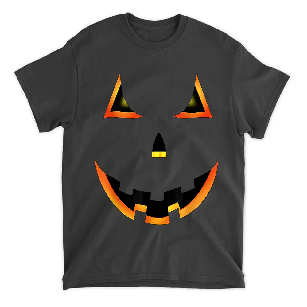 Vintage Jack O Lantern Jackolantern Pumpkin Face Halloween T-Shirt