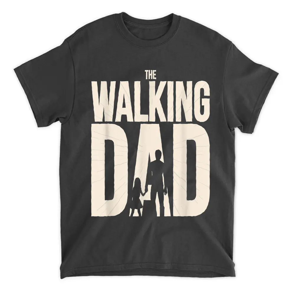 Walking Stay At Home Dad Halloween T-Shirt