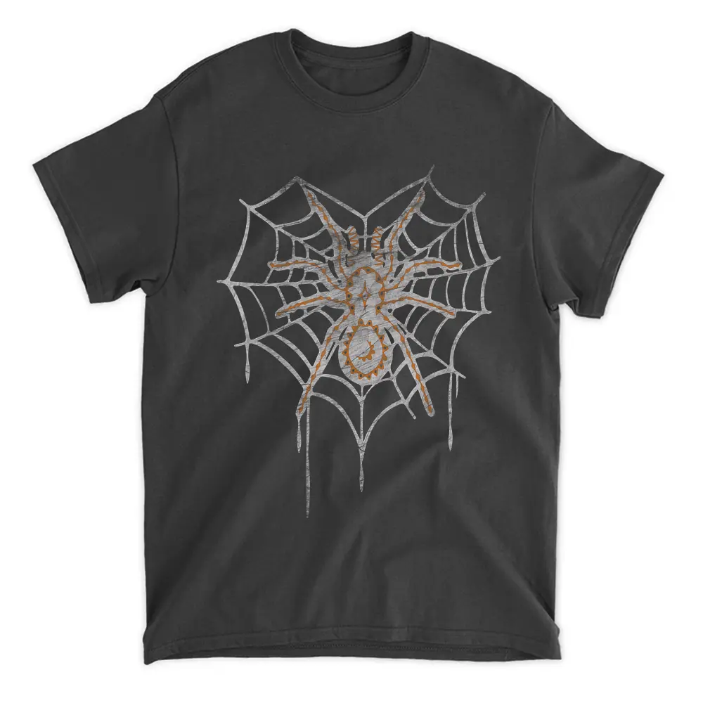 Web Spider Halloween Costumes Funny Tarantula Halloween T-Shirt