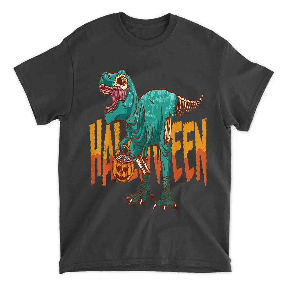 Zombie T Rex Halloween Costume T-rex Lovers T-Shirt