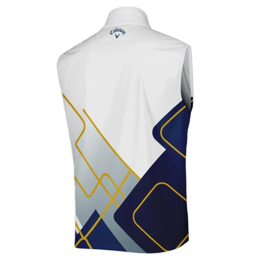 124th U.S. Open Pinehurst Blue Yellow Line White Callaway Sleeveless Jacket Style Classic