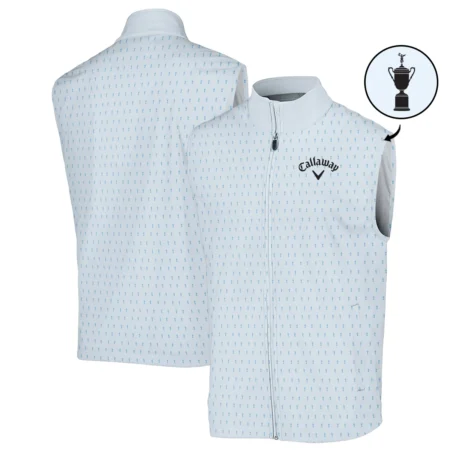 124th U.S. Open Pinehurst Callaway Zipper Hoodie Shirt Sports Pattern Cup Color Light Blue All Over Print Zipper Hoodie Shirt