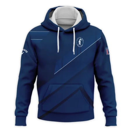 124th U.S. Open Pinehurst Dark Blue White Line Callaway Hoodie Shirt Style Classic