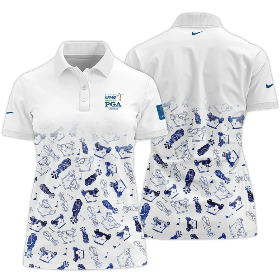 2024 KPMG Women's PGA Championship Golf Icon Abstract Nike Short Polo Shirt
