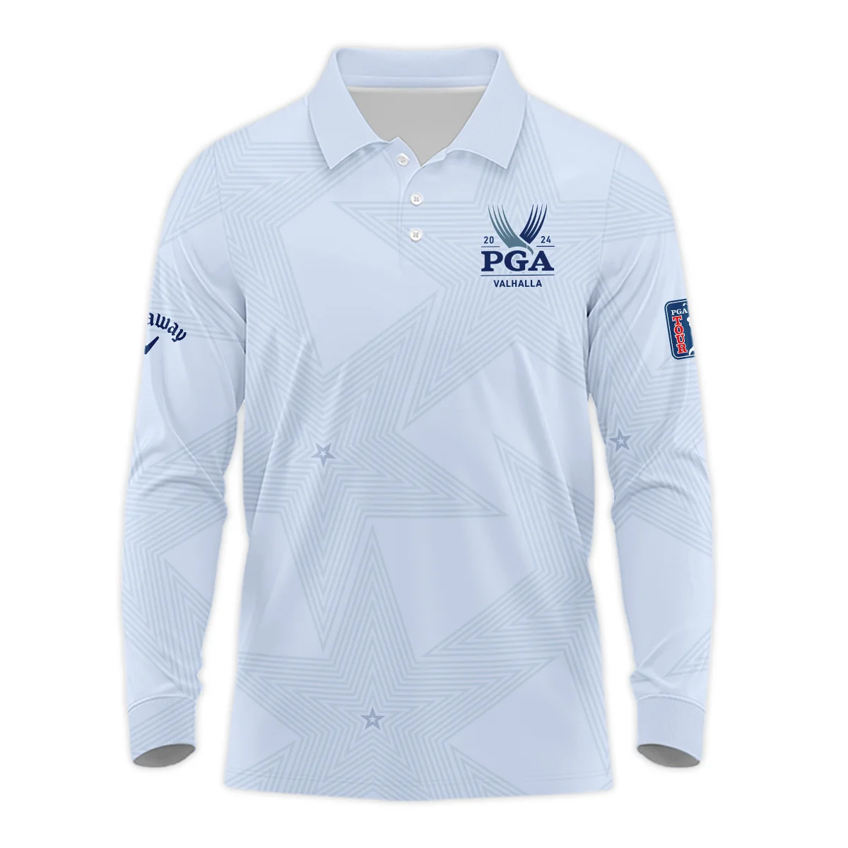 2024 PGA Championship Valhalla Golf Callaway Unisex T-Shirt Stars Lavender Mist Golf Sports All Over Print T-Shirt