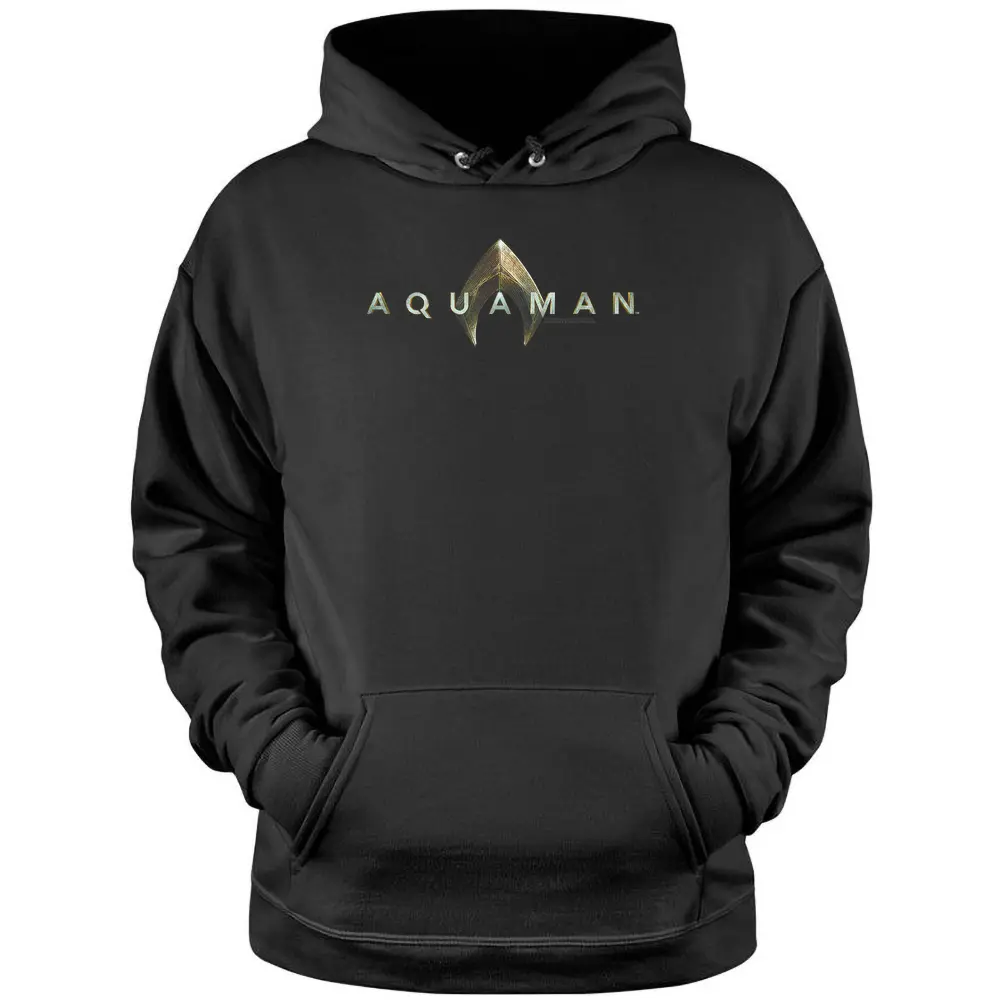 Aquaman Movie Logo Pullover Hoodie