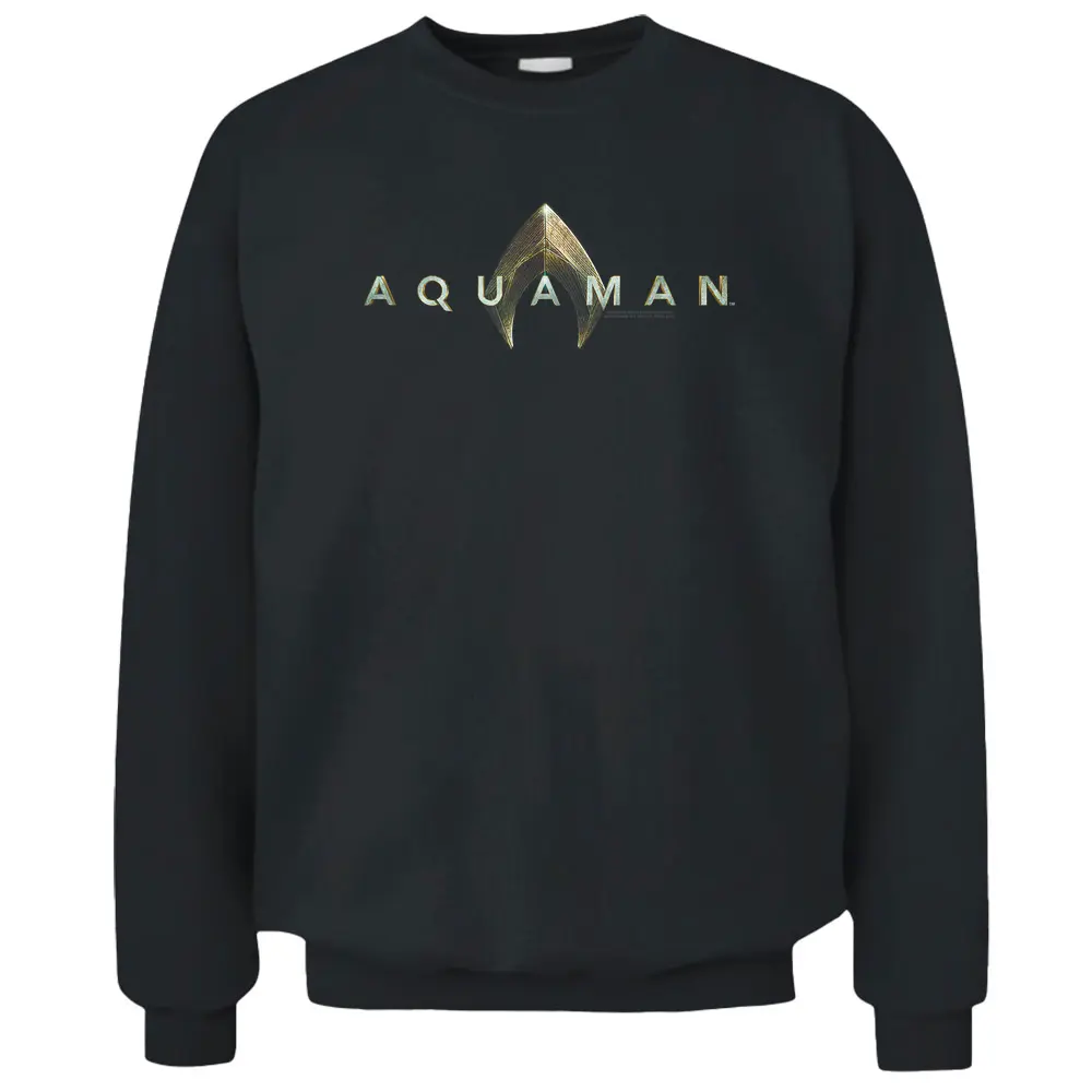 Aquaman Movie Logo Pullover Sweatshirt