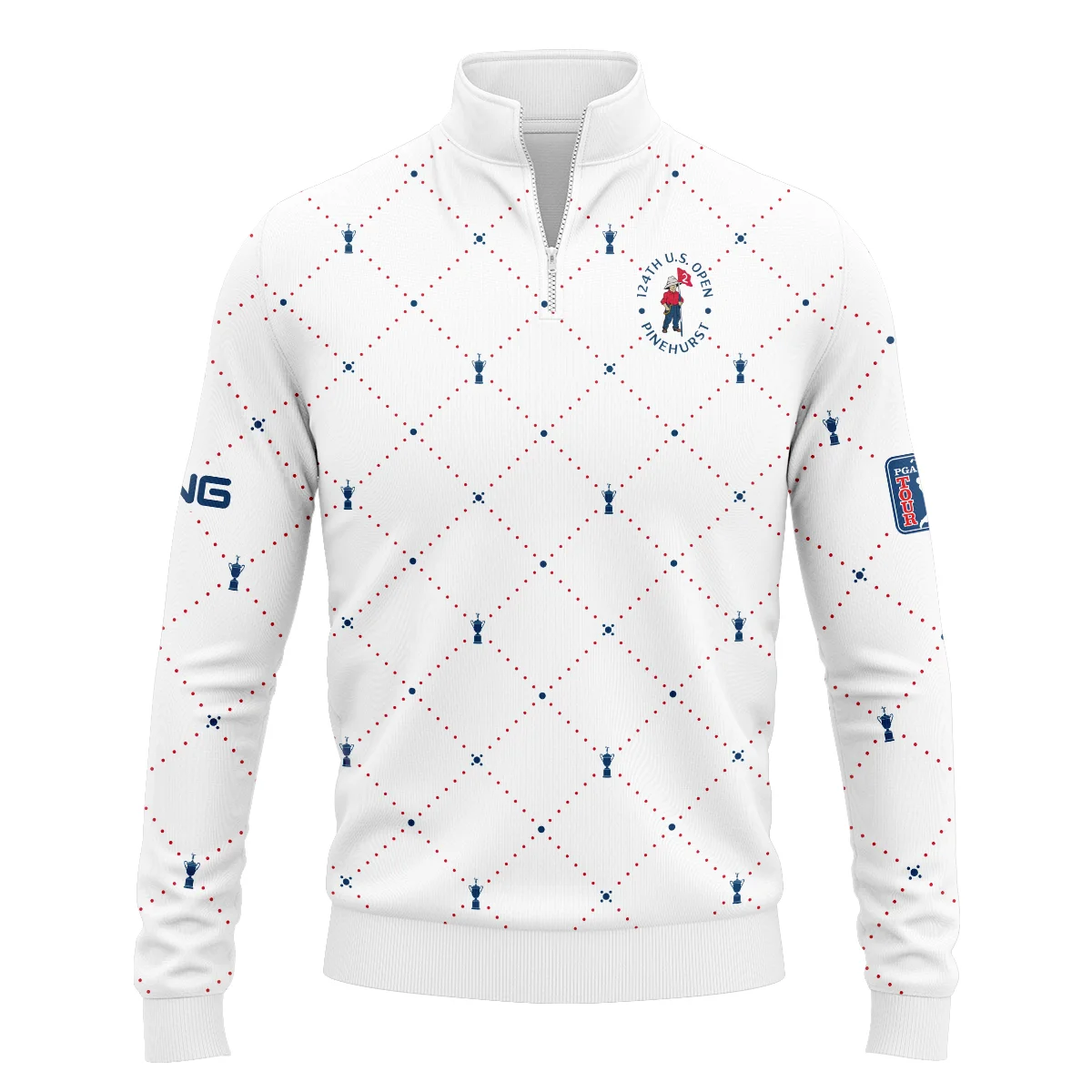 Argyle Pattern With Cup 124th U.S. Open Pinehurst Ping Unisex Sweatshirt Style Classic Sweatshirt