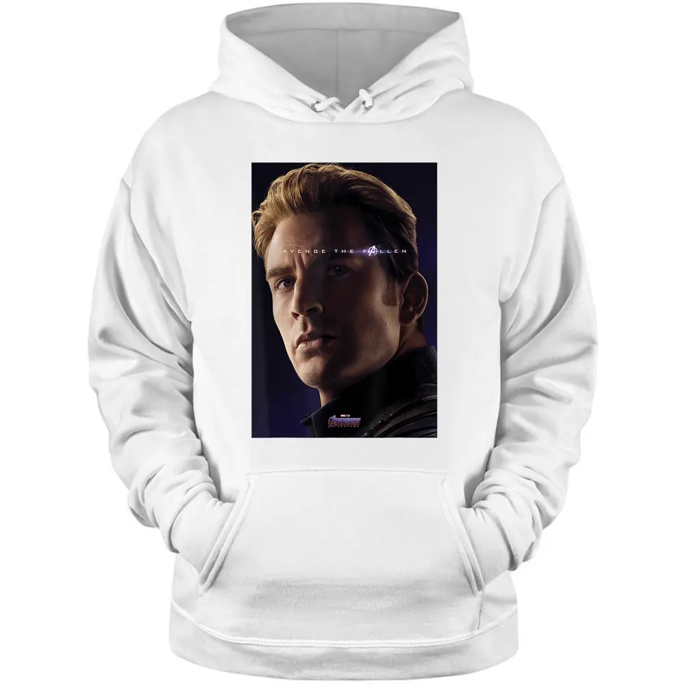 Avengers Endgame Captain America What Ever It Takes Poster Pullover Hoodie