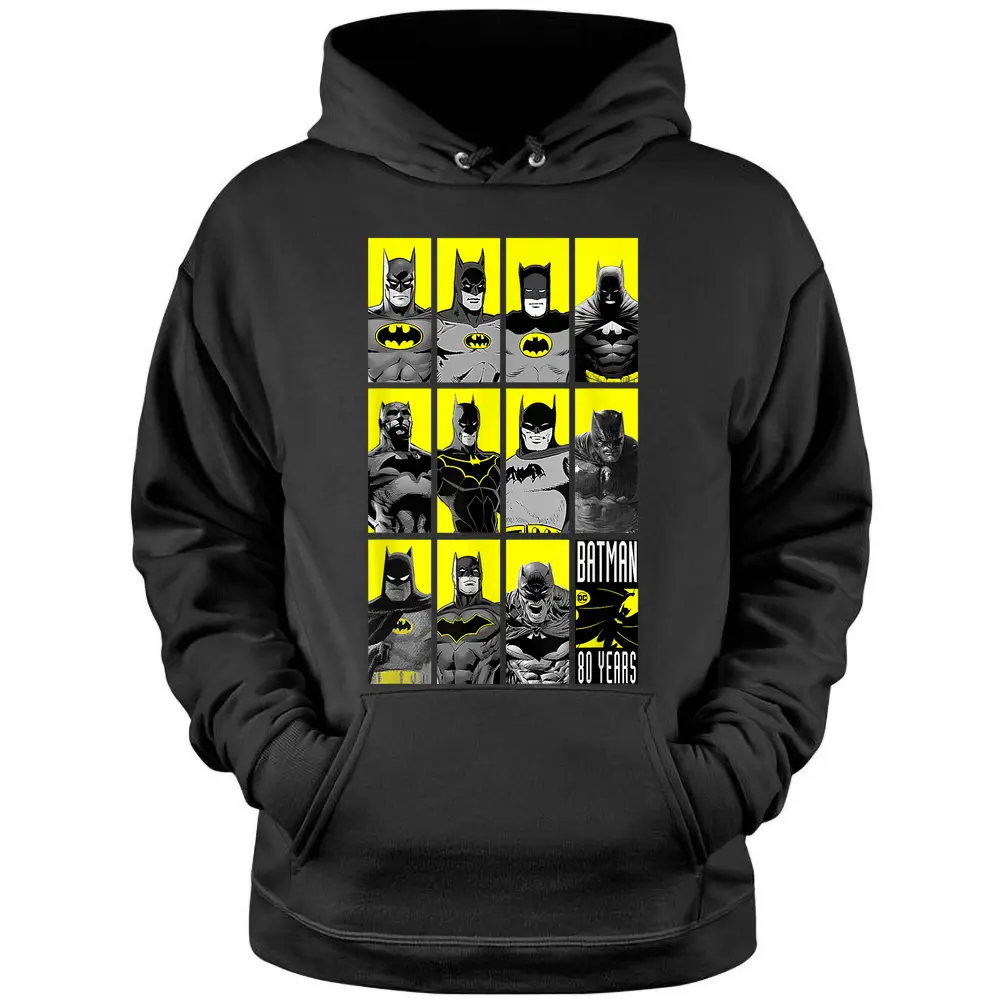 Batman 80 Years Batmen Pullover Hoodie