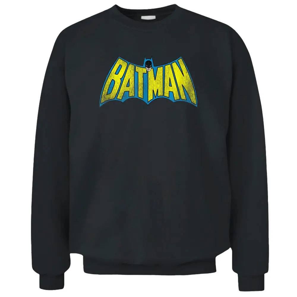 Batman Classic Logo Dc Originals Pullover Sweatshirt