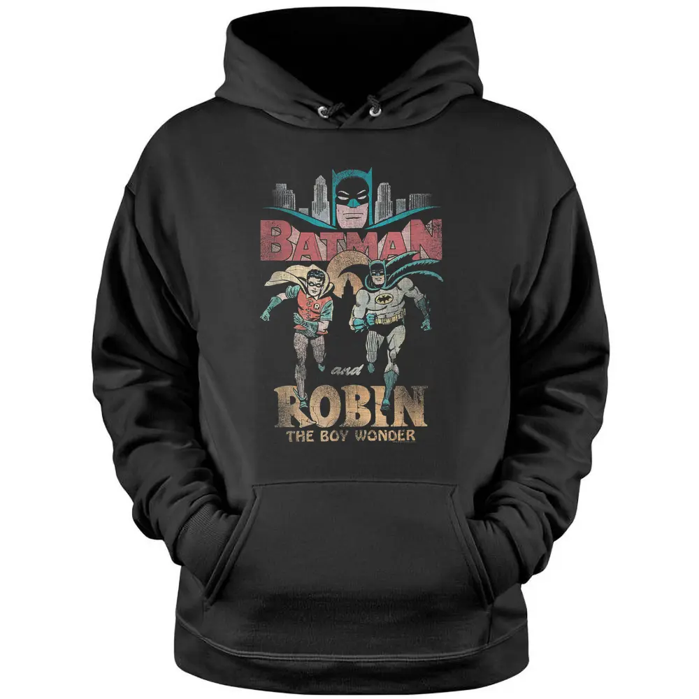 Batman Classic Tv Series Classic Duo Pullover Hoodie