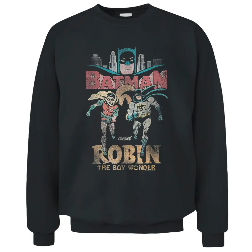 Batman Classic Tv Series Classic Duo Pullover Sweatshirt