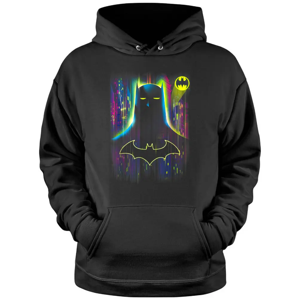 Batman Knight Lights Pullover Hoodie