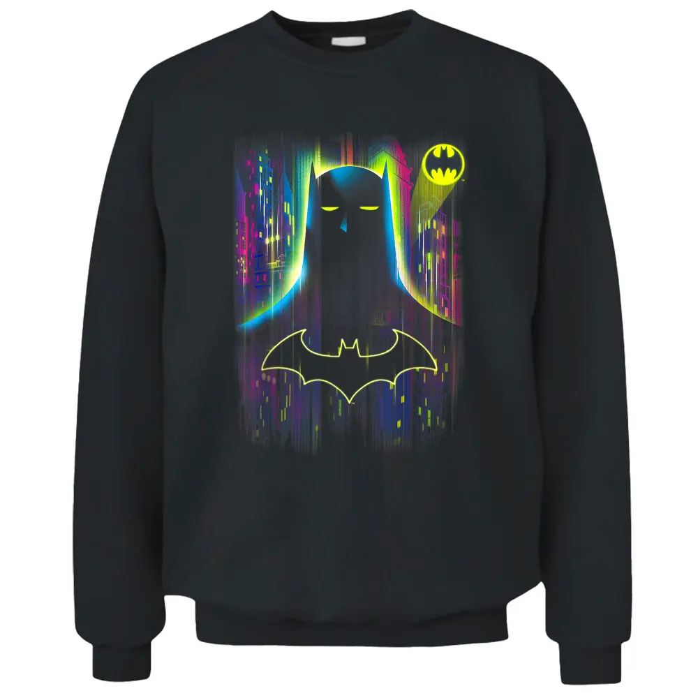 Batman Knight Lights Pullover Sweatshirt