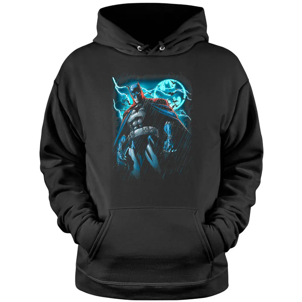 Batman Stormy Knight Pullover Hoodie