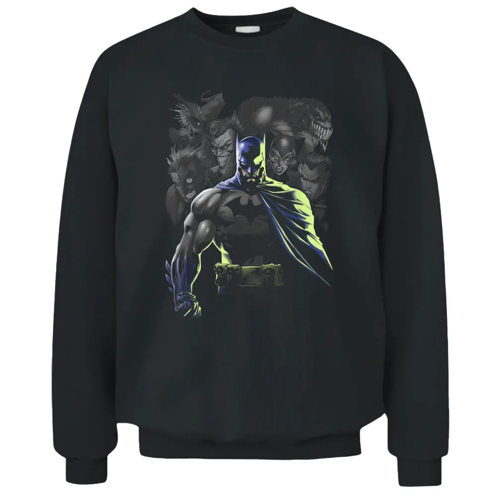 Batman Villains Unleashed Pullover Sweatshirt