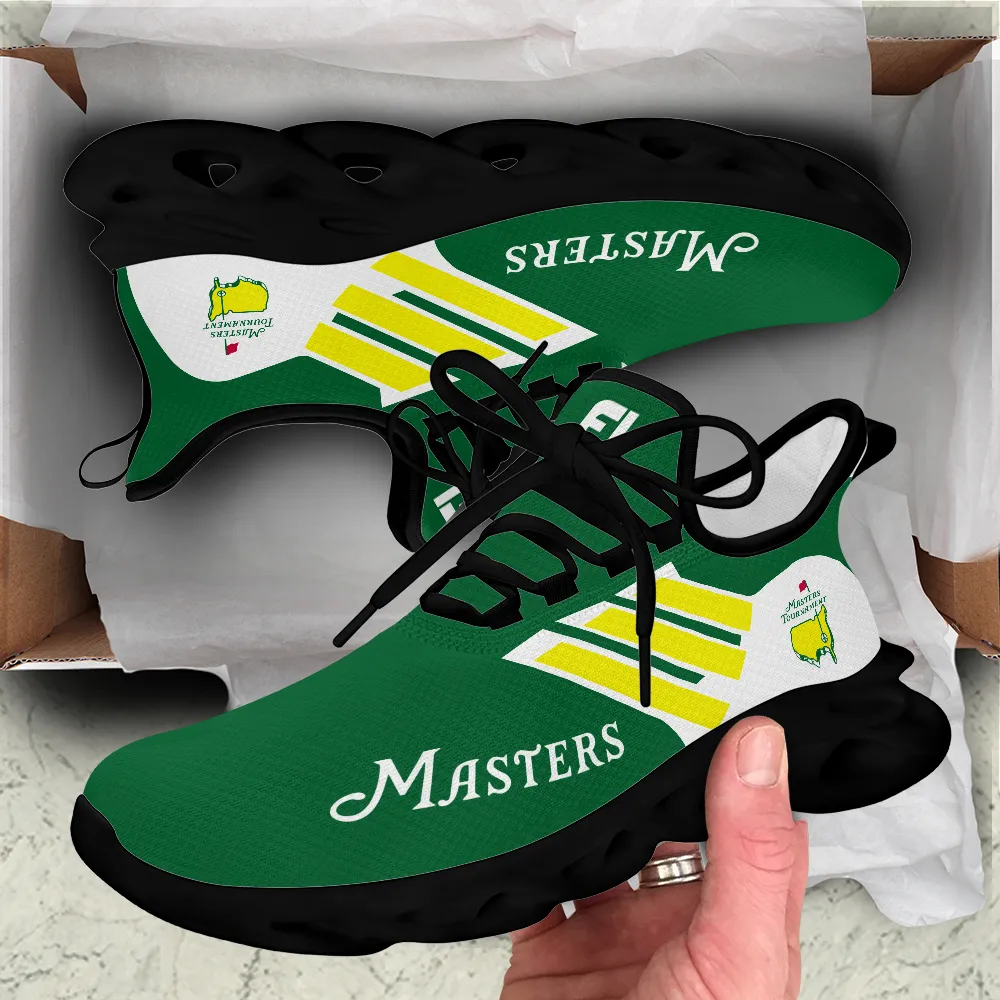 Max Soul Shoes Black Sole Footjoy Masters Tournament Augusta National Golf Club Sneaker Gift For Fans