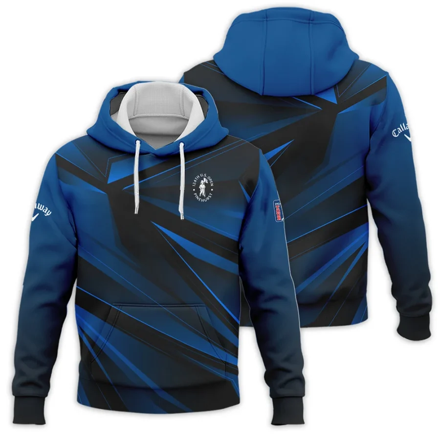 Callaway 124th U.S. Open Pinehurst Dark Blue Gradient Sublimation Hoodie Shirt Style Classic