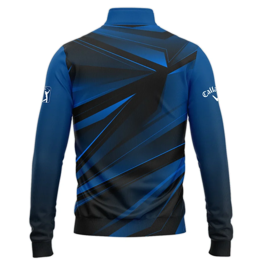 Callaway 124th U.S. Open Pinehurst Dark Blue Gradient Sublimation Quarter-Zip Jacket Style Classic