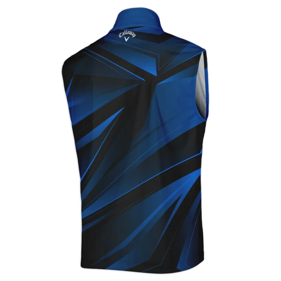 Callaway 124th U.S. Open Pinehurst Dark Blue Gradient Sublimation Sleeveless Jacket Style Classic