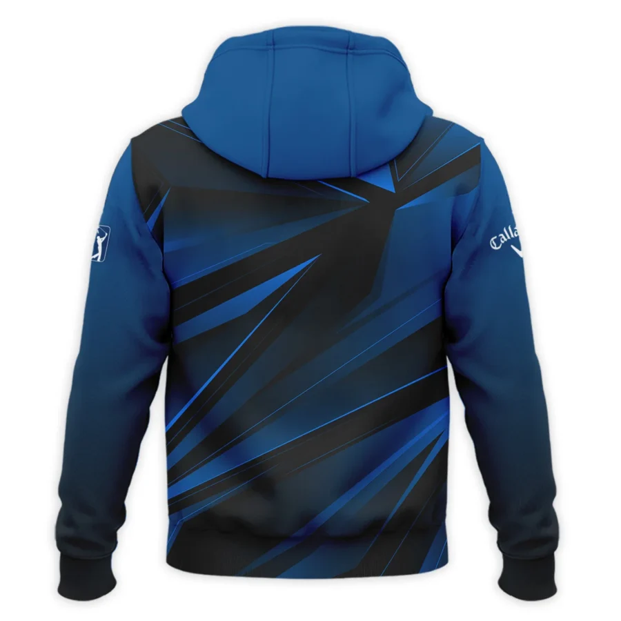 Callaway 124th U.S. Open Pinehurst Dark Blue Gradient Sublimation Zipper Hoodie Shirt Style Classic