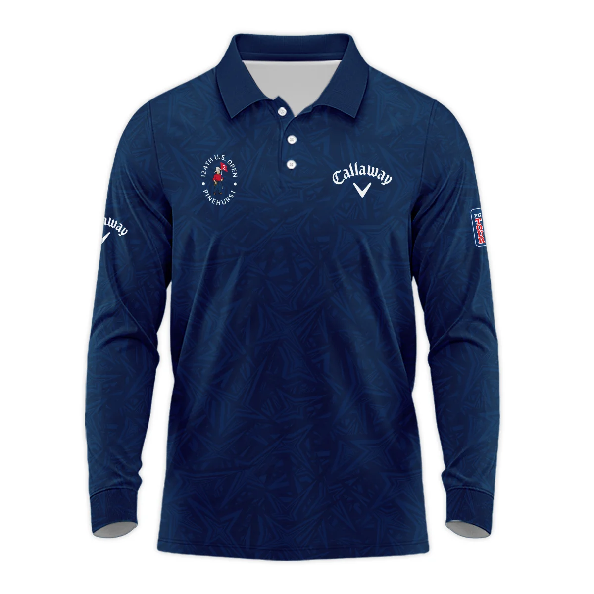 Callaway 124th U.S. Open Pinehurst Stars Gradient Pattern Dark Blue Unisex T-Shirt Style Classic T-Shirt