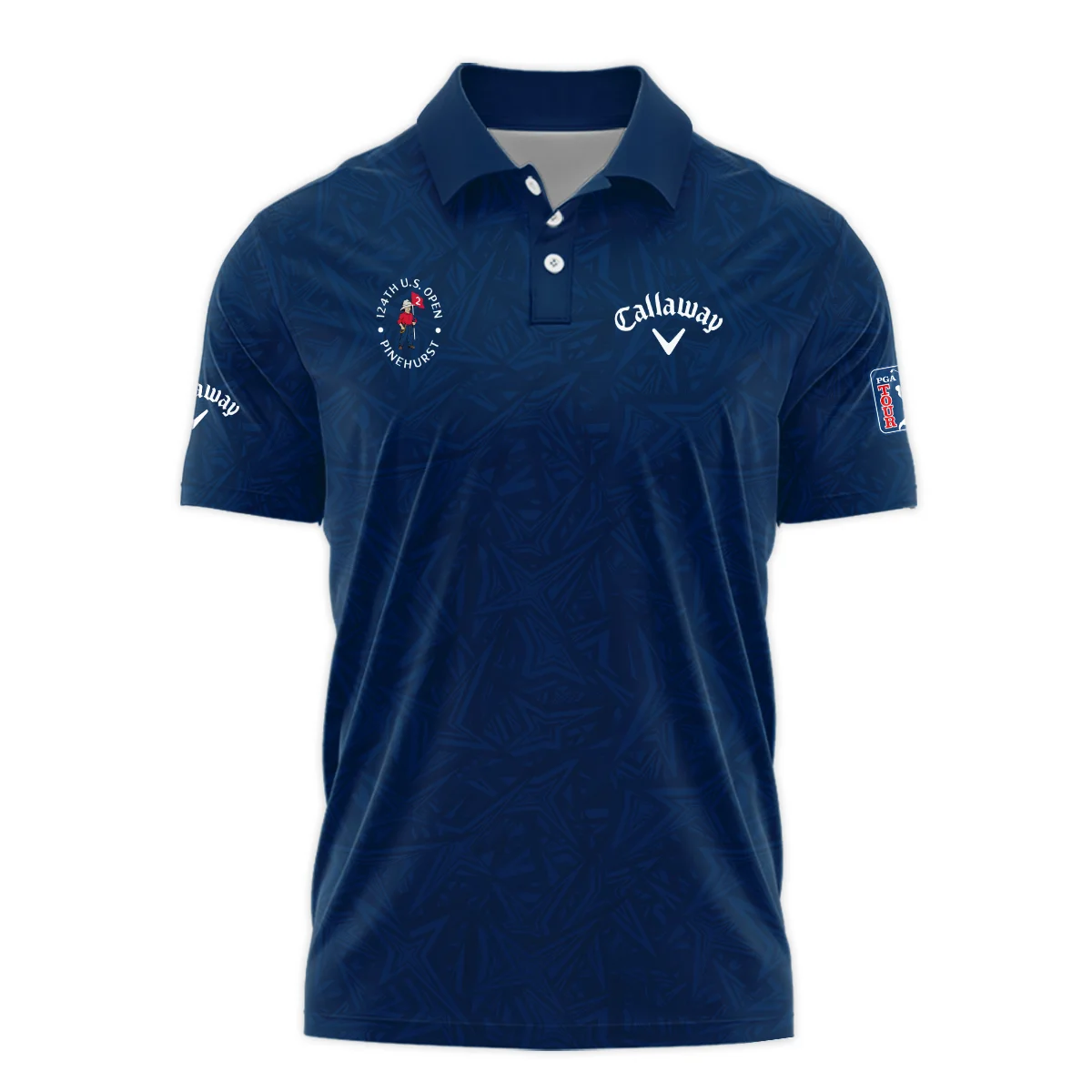 Callaway 124th U.S. Open Pinehurst Stars Gradient Pattern Dark Blue Unisex T-Shirt Style Classic T-Shirt