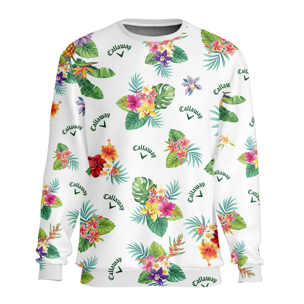 Callaway Hawaiian Flower Unisex Sweatshirt Style Classic Sweatshirt