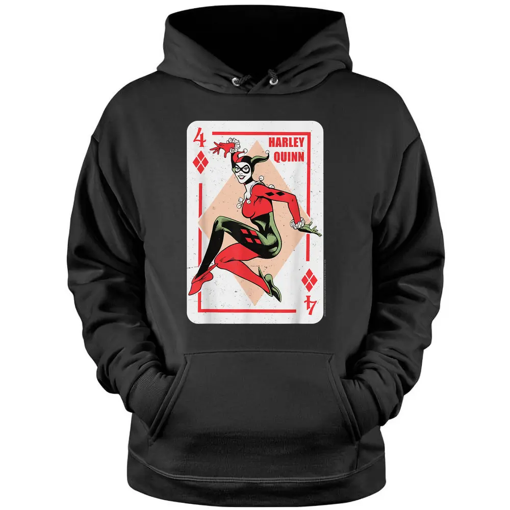 Dc Comics Batman Harley Quinn Pullover Hoodie