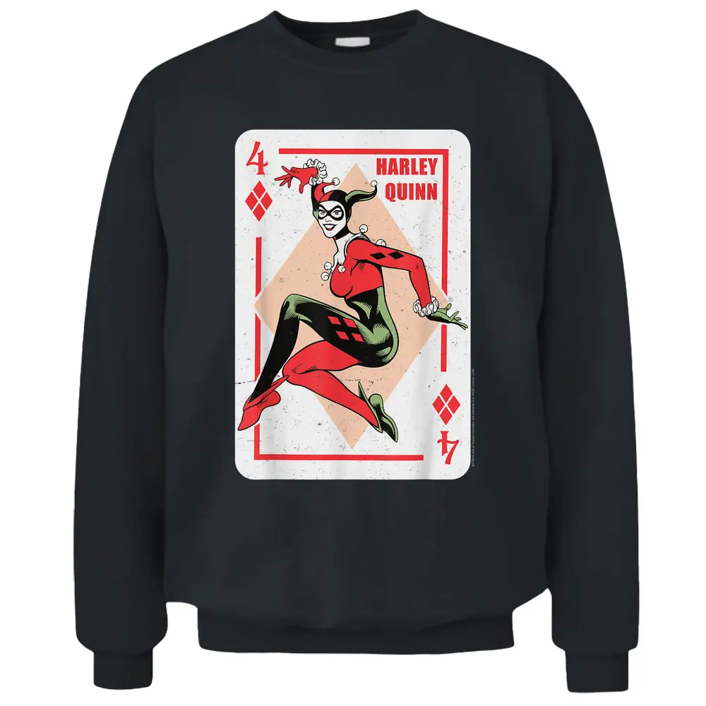 Dc Comics Batman Harley Quinn Pullover Sweatshirt