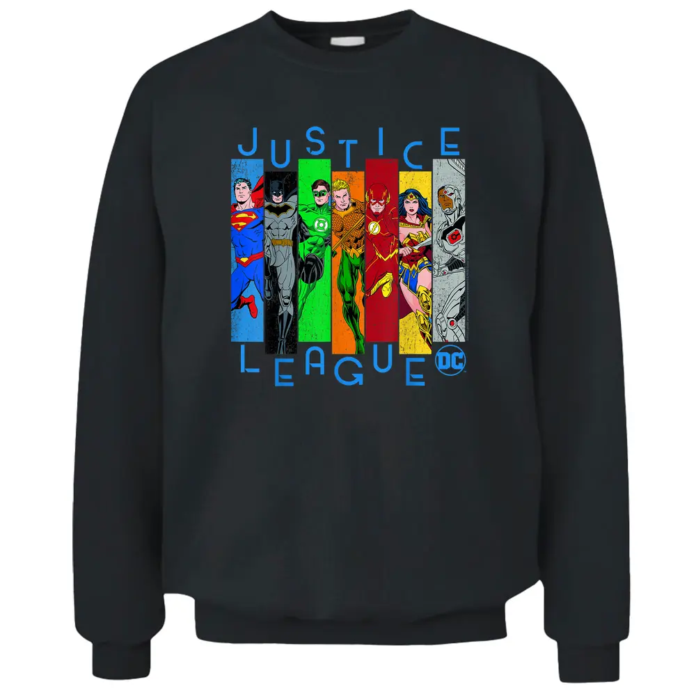 Dc Comics Justice League Panels Pullover Sweatshirt