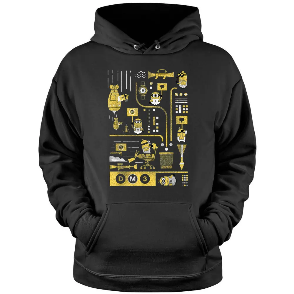 Despicable Me Minions All Bad Ideas Pullover Hoodie