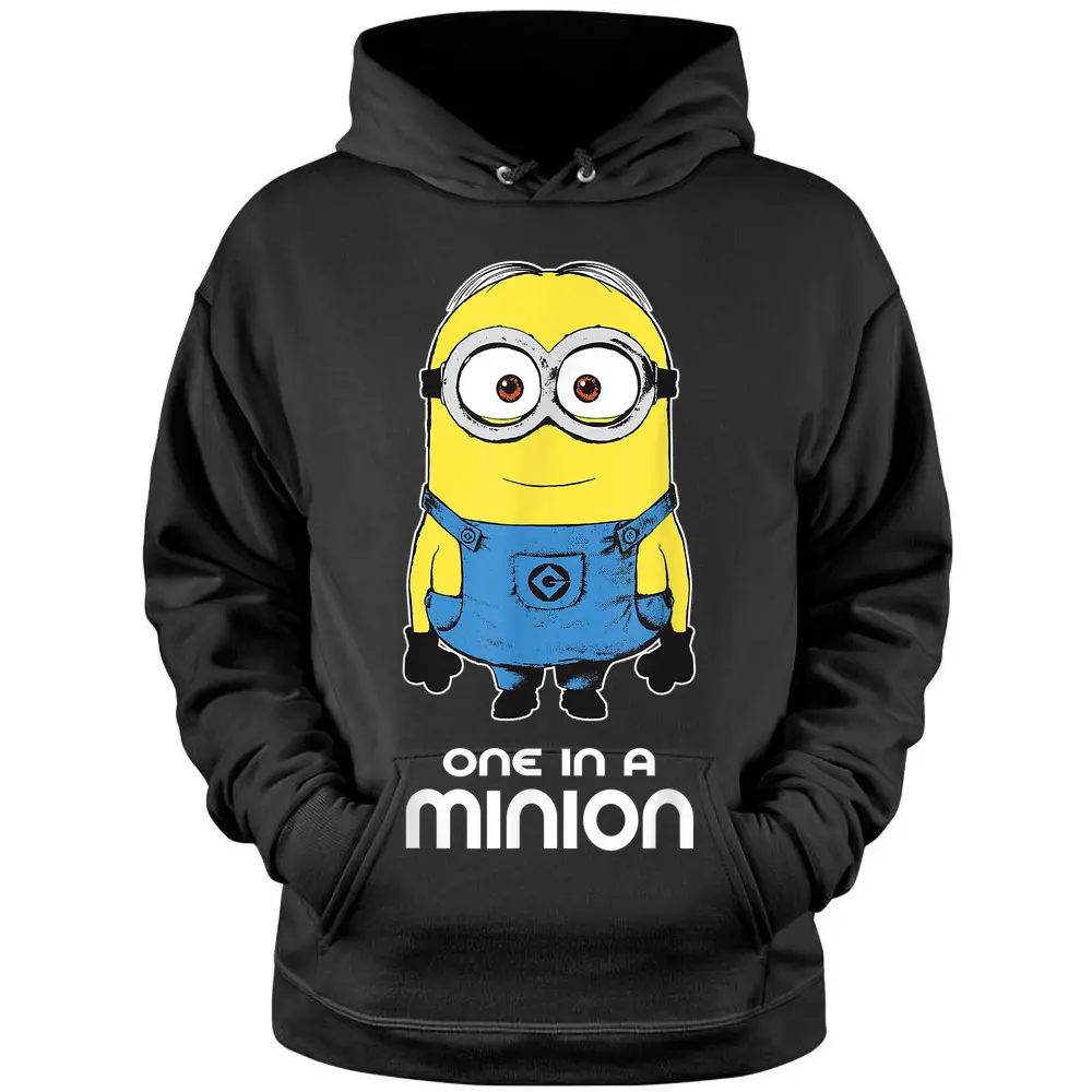 Despicable Me Minions Bob One In A Minion Pullover Hoodie