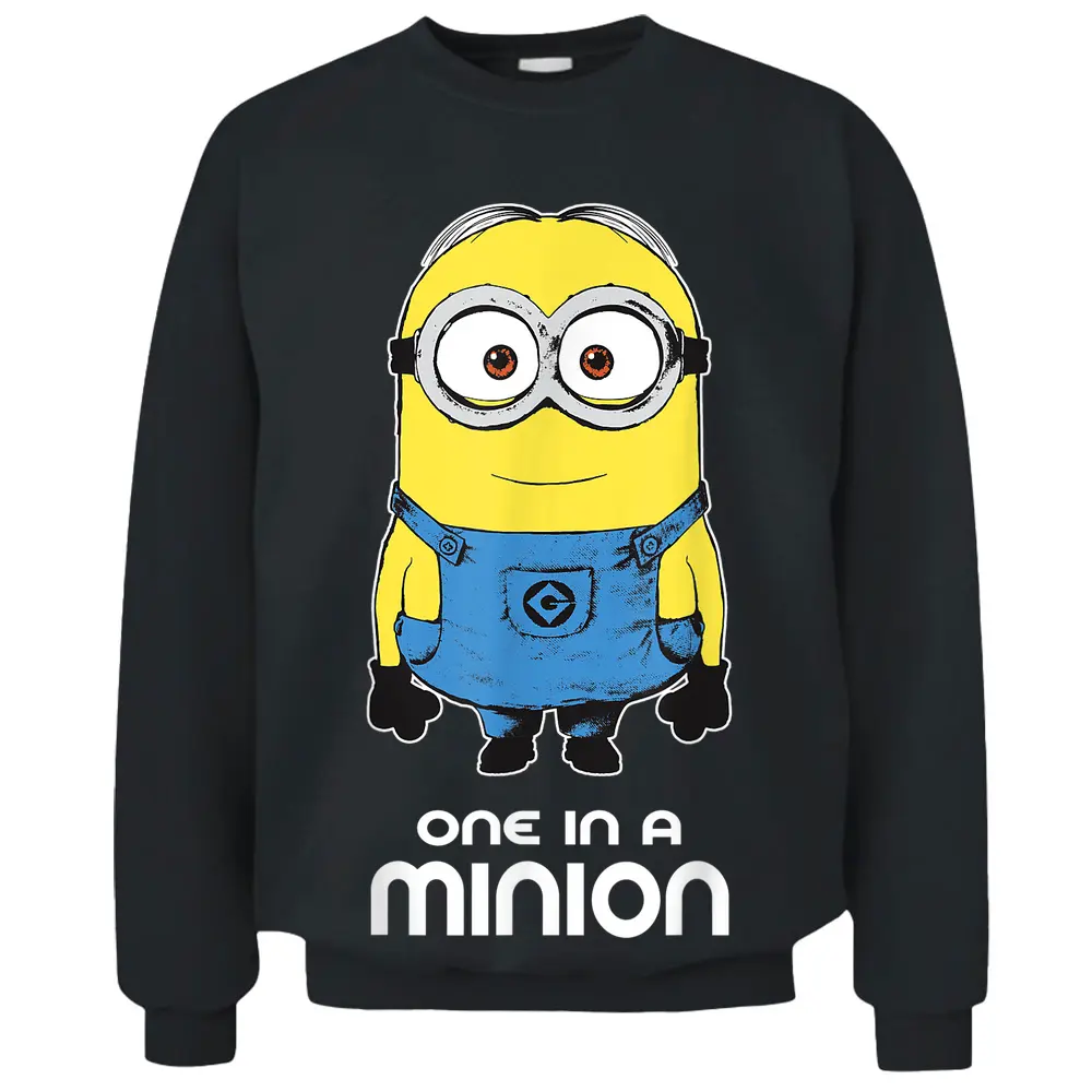 Despicable Me Minions Bob One In A Minion Pullover Sweatshirt