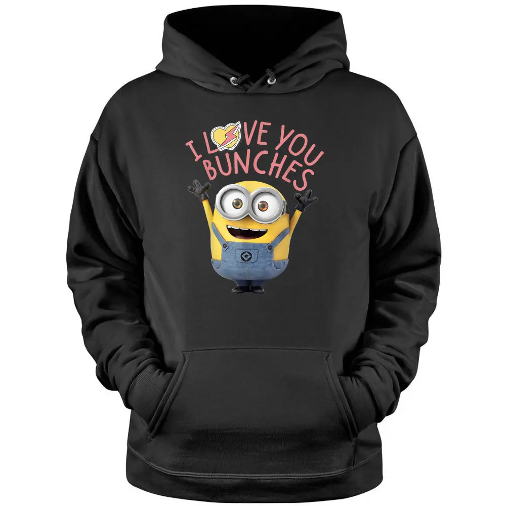 Despicable Me Minions I Love You Bunches Pullover Hoodie