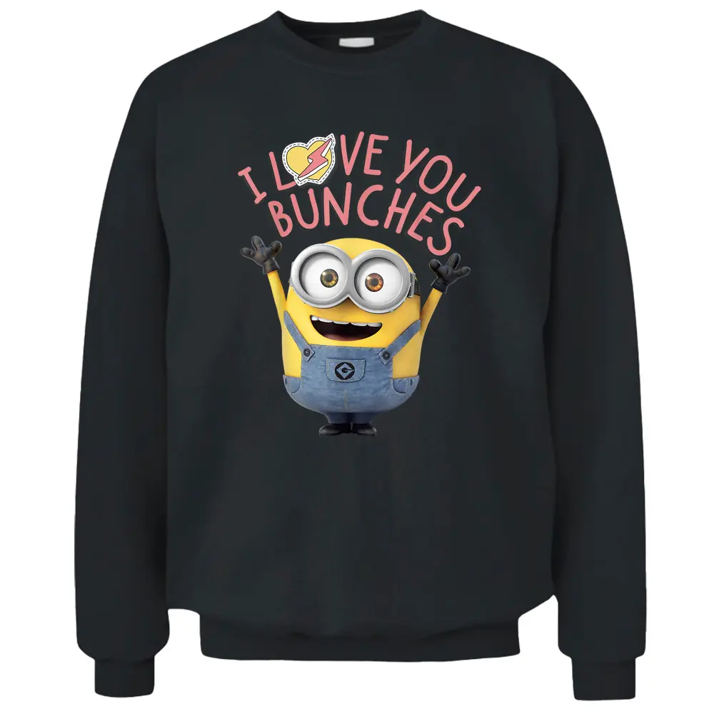 Despicable Me Minions I Love You Bunches Pullover Sweatshirt