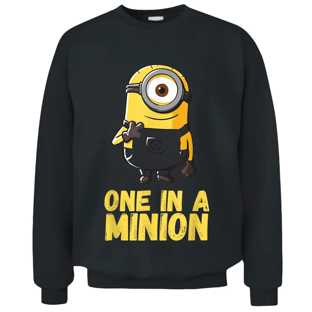 Despicable Me Minions One In A Minion Pullover Sweatshirt