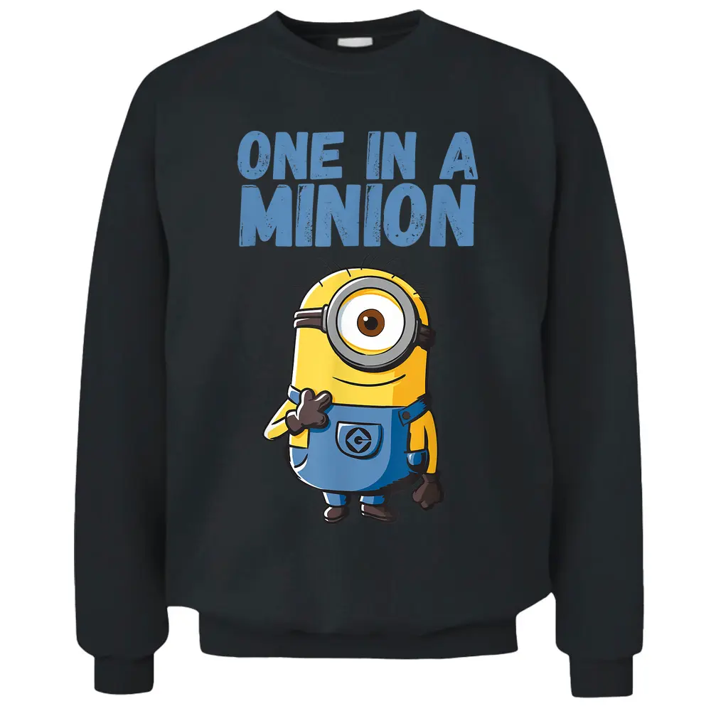 Despicable Me Minions Stu One In A Minion Pullover Sweatshirt