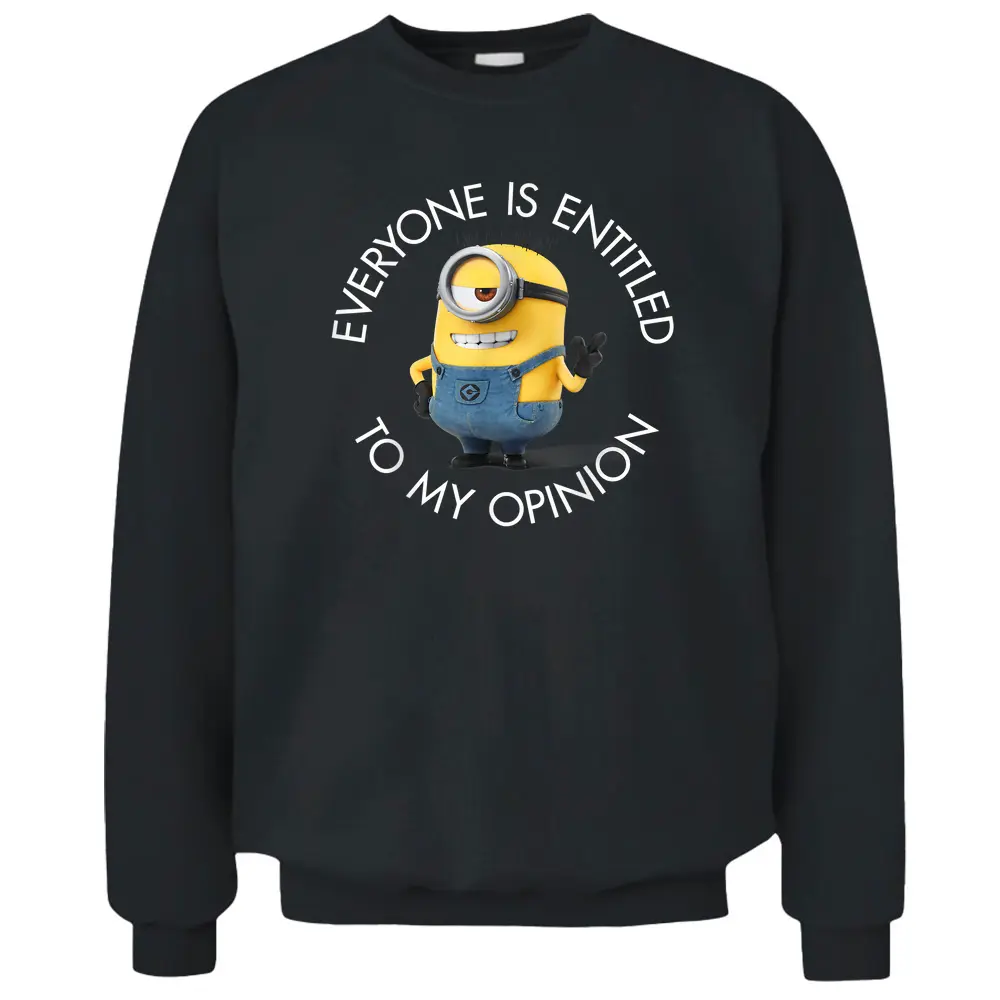 Despicable Me Minions Stu's Opinion Pullover Sweatshirt