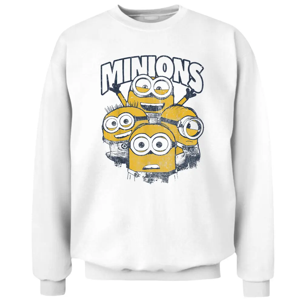 Despicable Me Minions Vintage Group Pullover Sweatshirt