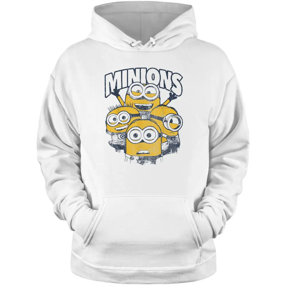 Despicable Me Minions Vintage Group Pullover Hoodie