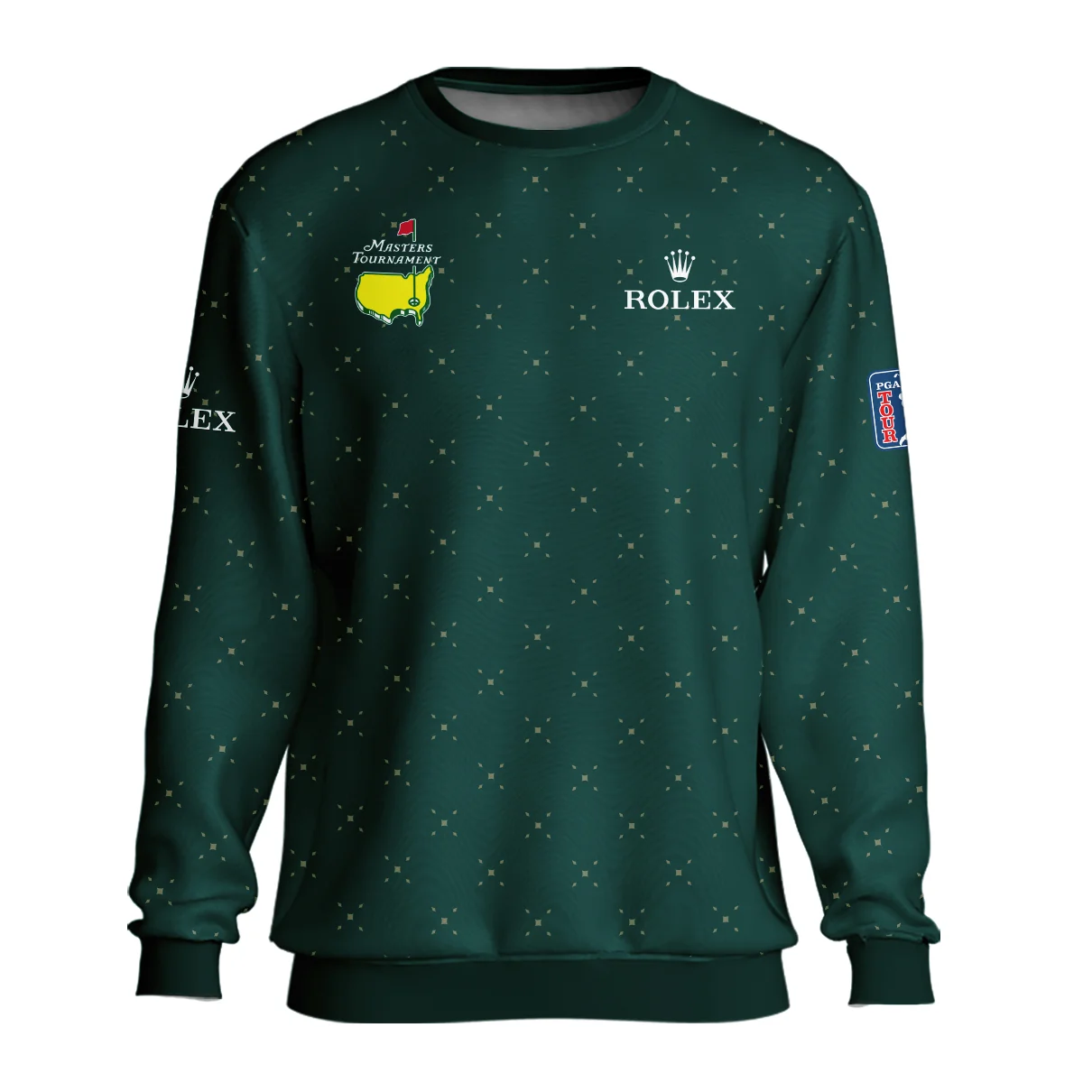 Diamond Shapes With Geometric Pattern Masters Tournament Rolex Unisex Sweatshirt Style Classic Sweatshirt
