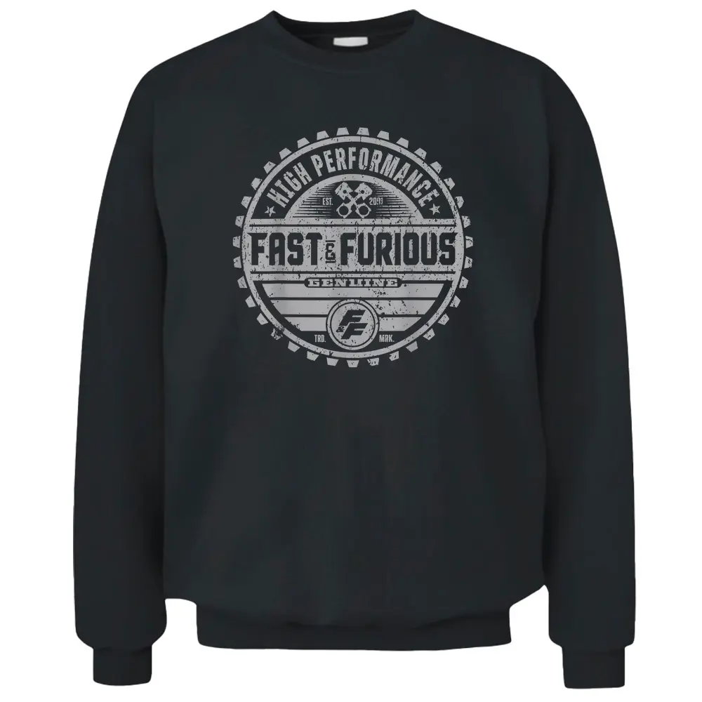 Fast And Furious Classic Garage Logo Pullover Sweatshirt