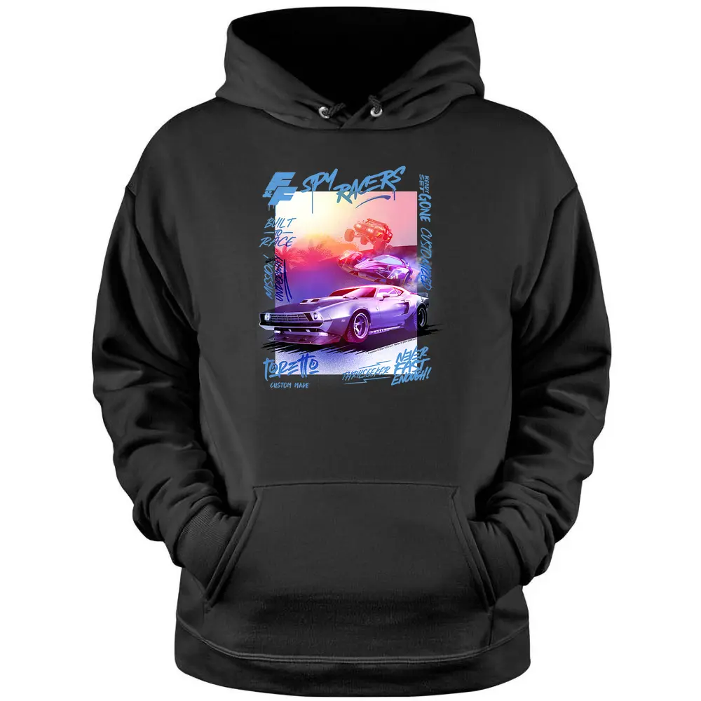 Fast And Furious Spy Racers Graffiti Pullover Hoodie